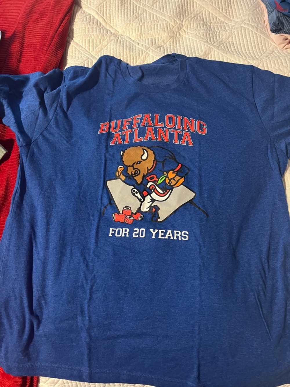 Blue 'Buffaloing Atlanta' Kids T-Shirt - Graphic Tee